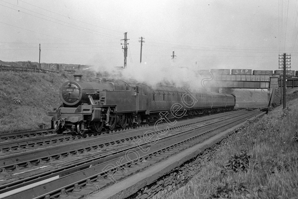 WD1005 
 ENGINE CLASS: 2-6-4 Tanks ENGINE NUMBER: 2435 LOCATION: Walkden Troughs DATE: 27 May 1939 COMMENTS: 
 Keywords: 2-6-4 Tanks, 2435, 27 May 1939, Cooperline, Steam, WD Cooper, Walkden Troughs, locomotives, railway photography, trains