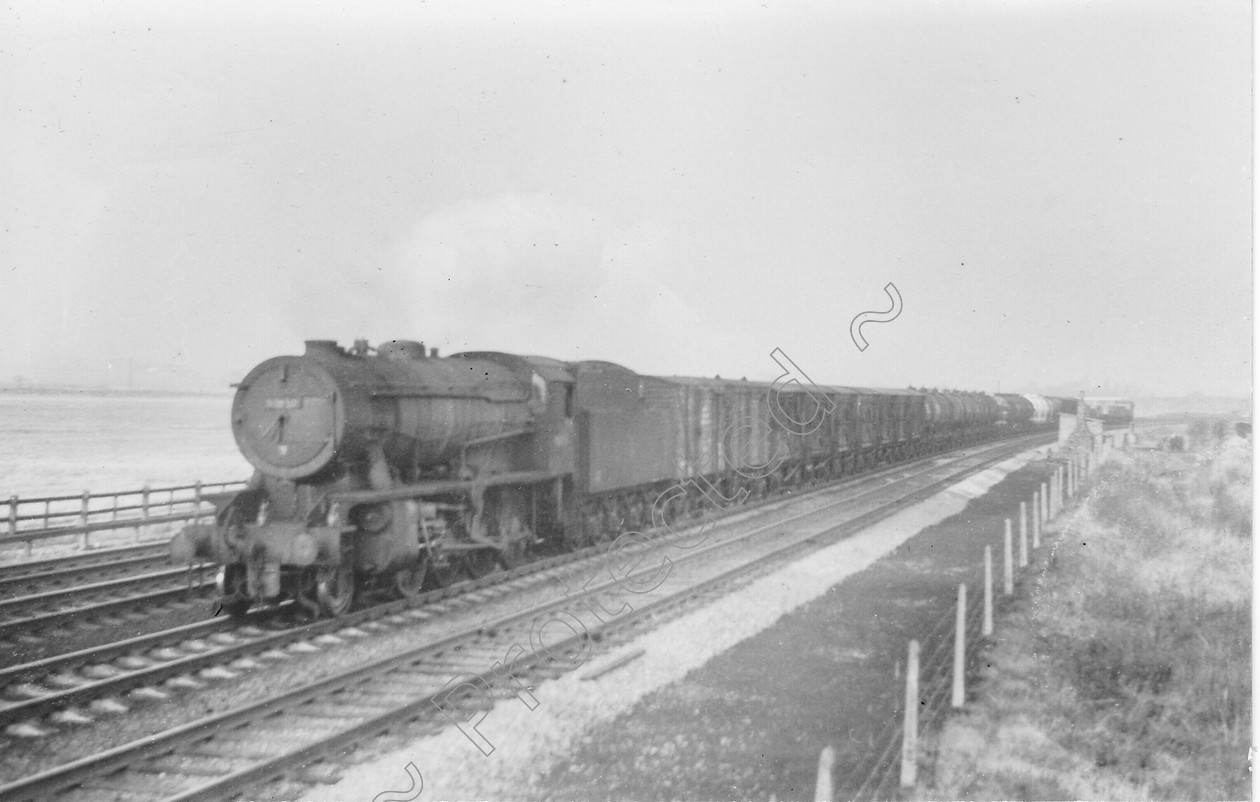 WD3023 
 ENGINE CLASS: Stanier Class 8 2-8-0 ENGINE NUMBER: LOCATION: DATE: COMMENTS: 
 Keywords: Cooperline, Stanier Class 8 2-8-0, Steam, WD Cooper, locomotives, railway photography, trains