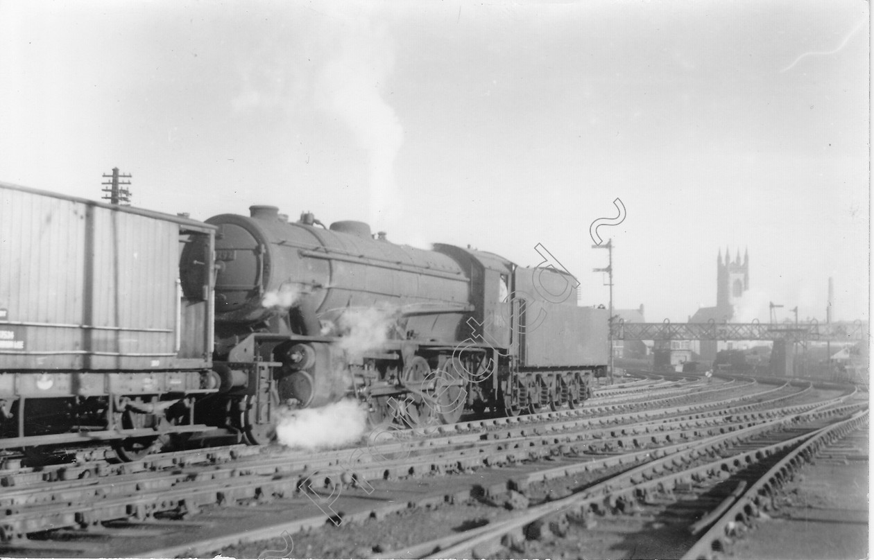 WD2514 
 ENGINE CLASS: Riddles 2-8-0 90000 ENGINE NUMBER: 90292 LOCATION: Patricroft DATE: COMMENTS: 
 Keywords: 90292, Cooperline, Patricroft, Riddles 2-8-0 90000, Steam, WD Cooper, locomotives, railway photography, trains