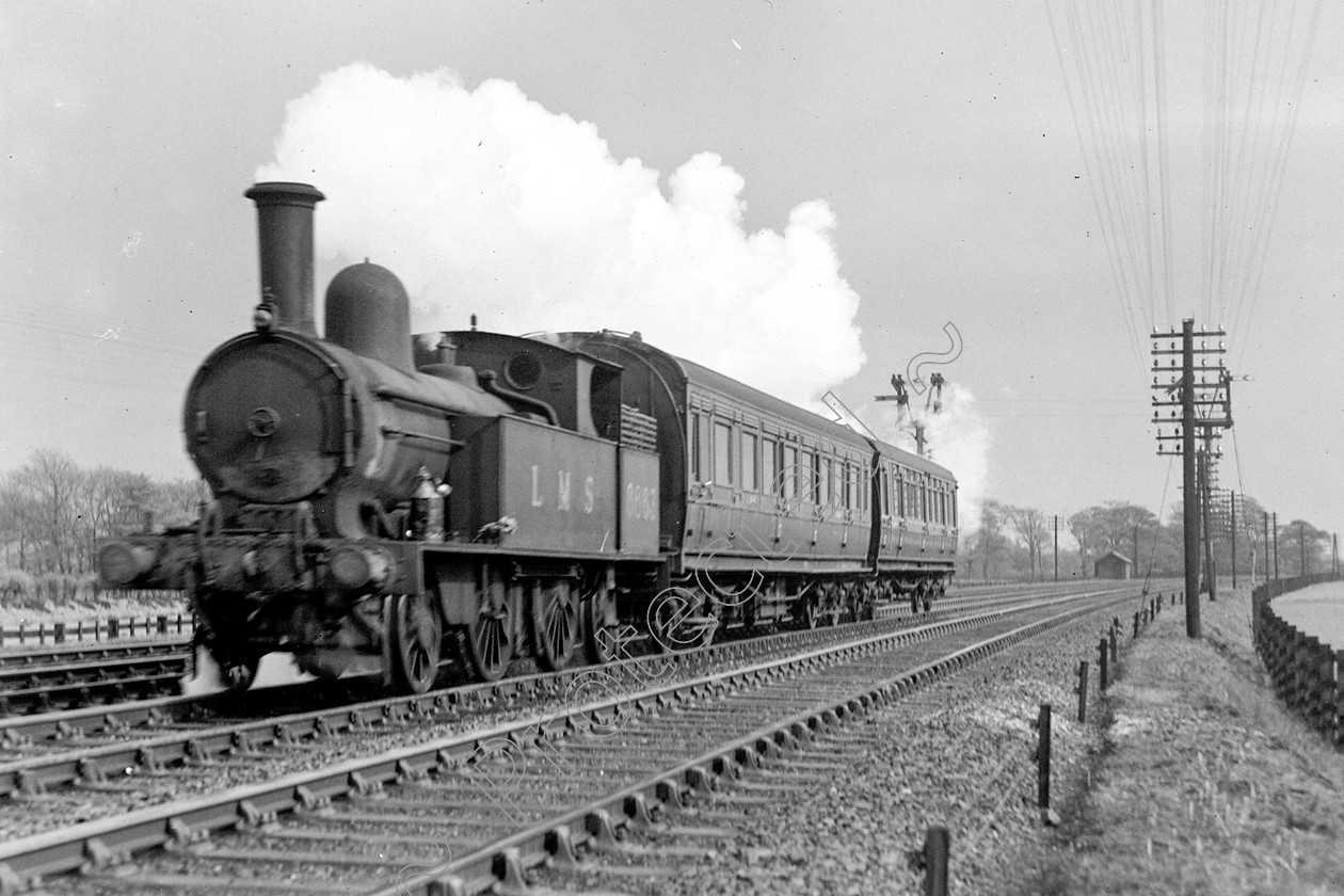 WD0923 
 ENGINE CLASS: L.N.W.R. ENGINE NUMBER: 6663 LOCATION: Winwick DATE: COMMENTS: 
 Keywords: 6663, Cooperline, L.N.W.R., Steam, WD Cooper, Winwick, locomotives, railway photography, trains