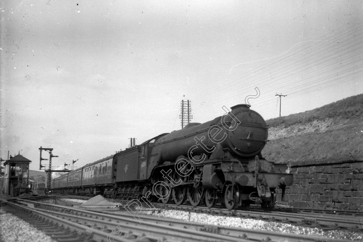 WD2729 
 ENGINE CLASS: L.N.E.R. ENGINE NUMBER: 60074 LOCATION: Hellifield DATE: 12 May 1961 COMMENTS: 
 Keywords: 12 May 1961, 60074, Cooperline, Hellifield, L.N.E.R., Steam, WD Cooper, locomotives, railway photography, trains