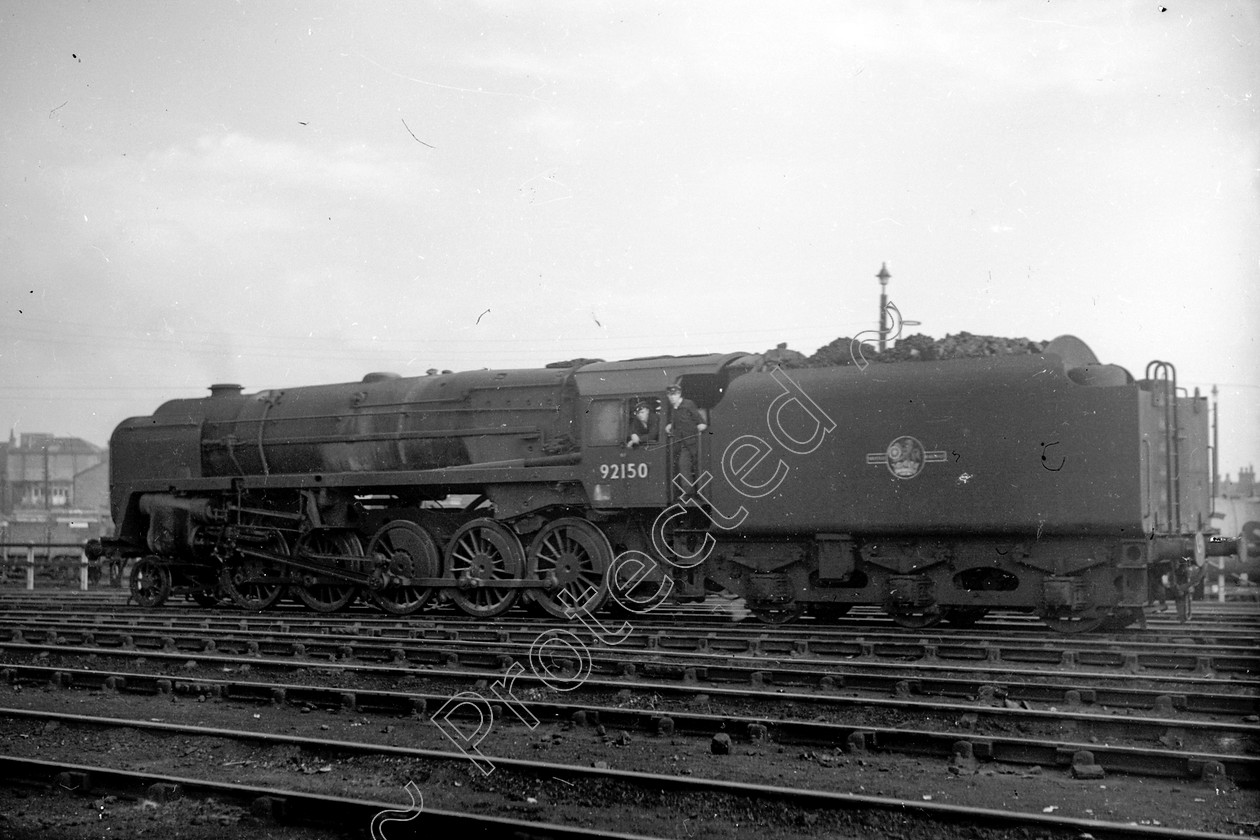 WD2664 
 ENGINE CLASS: BR Class 9 ENGINE NUMBER: 92150 LOCATION: Patricroft DATE: COMMENTS: 
 Keywords: 92150, BR Class 9, Cooperline, Patricroft, Steam, WD Cooper, locomotives, railway photography, trains