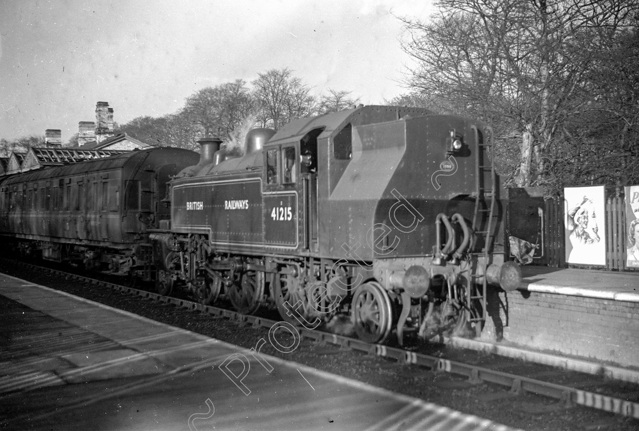 WD0592 
 ENGINE CLASS: 2-6-2 Tanks Stanier and Ivatt ENGINE NUMBER: 41215 LOCATION: DATE: COMMENTS: 
 Keywords: 2-6-2 Tanks Stanier and Ivatt, 41215, Cooperline, Steam, WD Cooper, locomotives, railway photography, trains