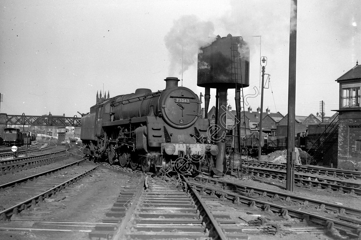 WD2418 
 ENGINE CLASS: BR 73000 4-6-0 ENGINE NUMBER: 73043 LOCATION: Patricroft DATE: COMMENTS: 
 Keywords: 73043, BR 73000 4-6-0, Cooperline, Patricroft, Steam, WD Cooper, locomotives, railway photography, trains