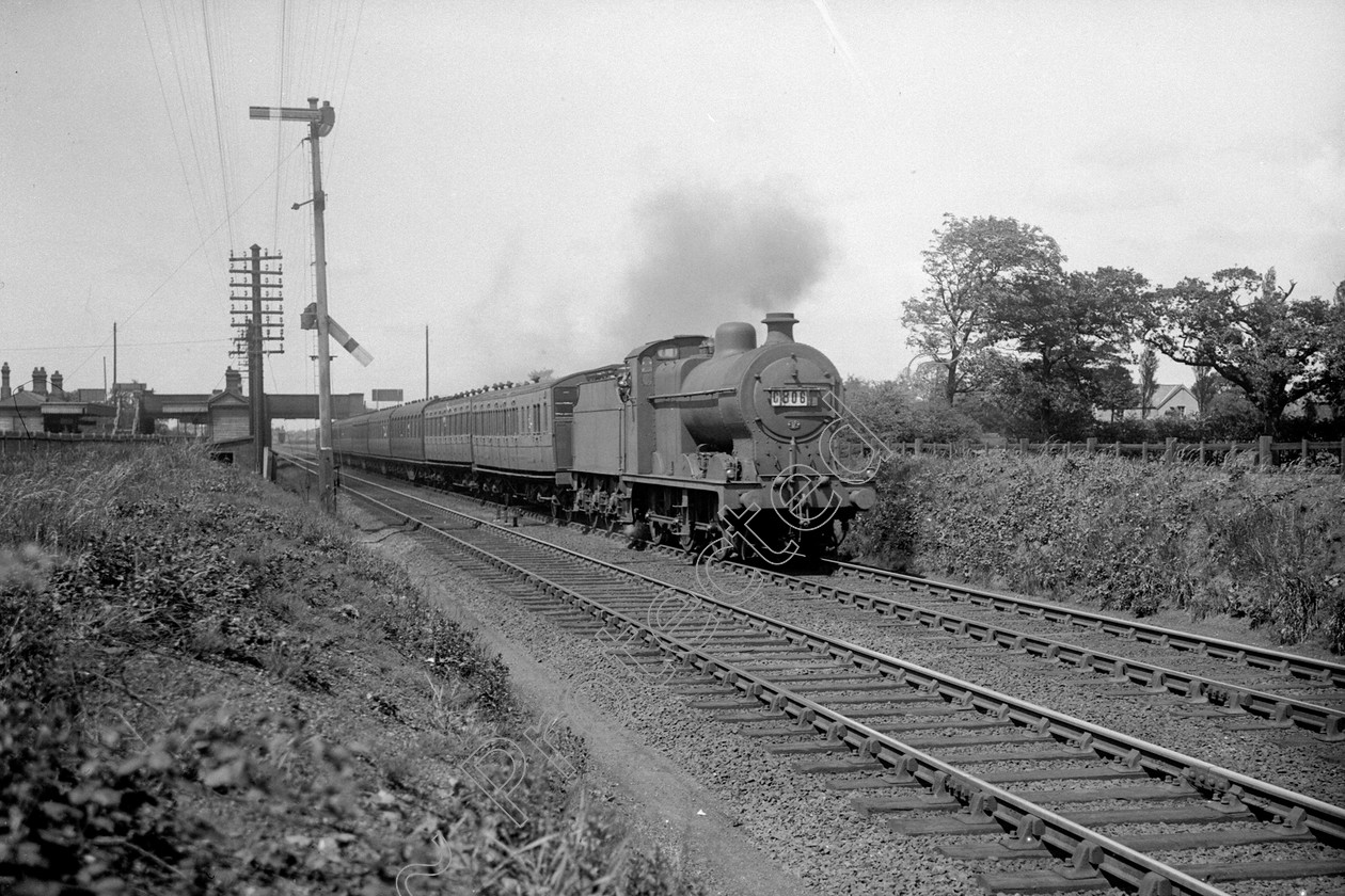 WD0701 
 ENGINE CLASS: Class 4 0-6-0 ENGINE NUMBER: 4398 LOCATION: Balshaw Lane DATE: 02 July 1938 COMMENTS: 
 Keywords: 02 July 1938, 4398, Balshaw Lane, Class 4 0-6-0, Cooperline, Steam, WD Cooper, locomotives, railway photography, trains