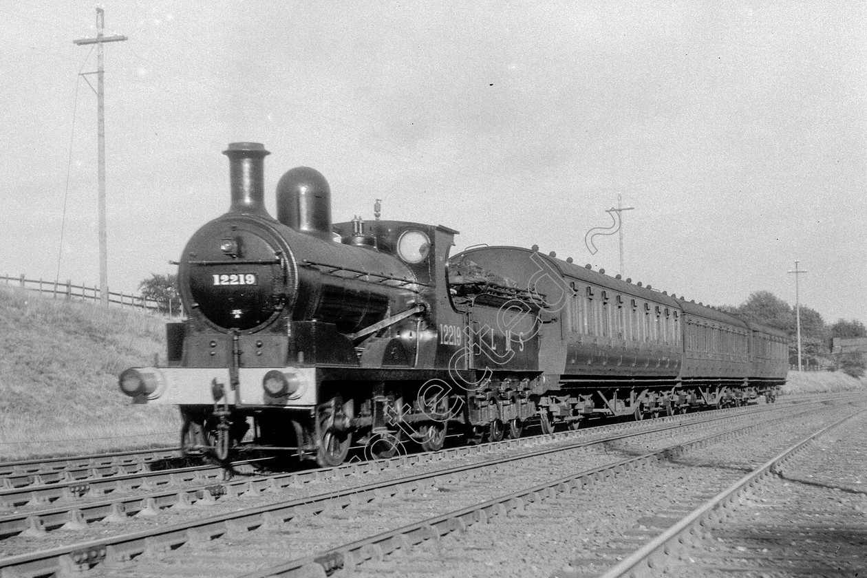 WD0866 
 ENGINE CLASS: Lancashire and Yorkshire ENGINE NUMBER: 12219 LOCATION: Moorside DATE: COMMENTS: 
 Keywords: 12219, Cooperline, Lancashire and Yorkshire, Moorside, Steam, WD Cooper, locomotives, railway photography, trains