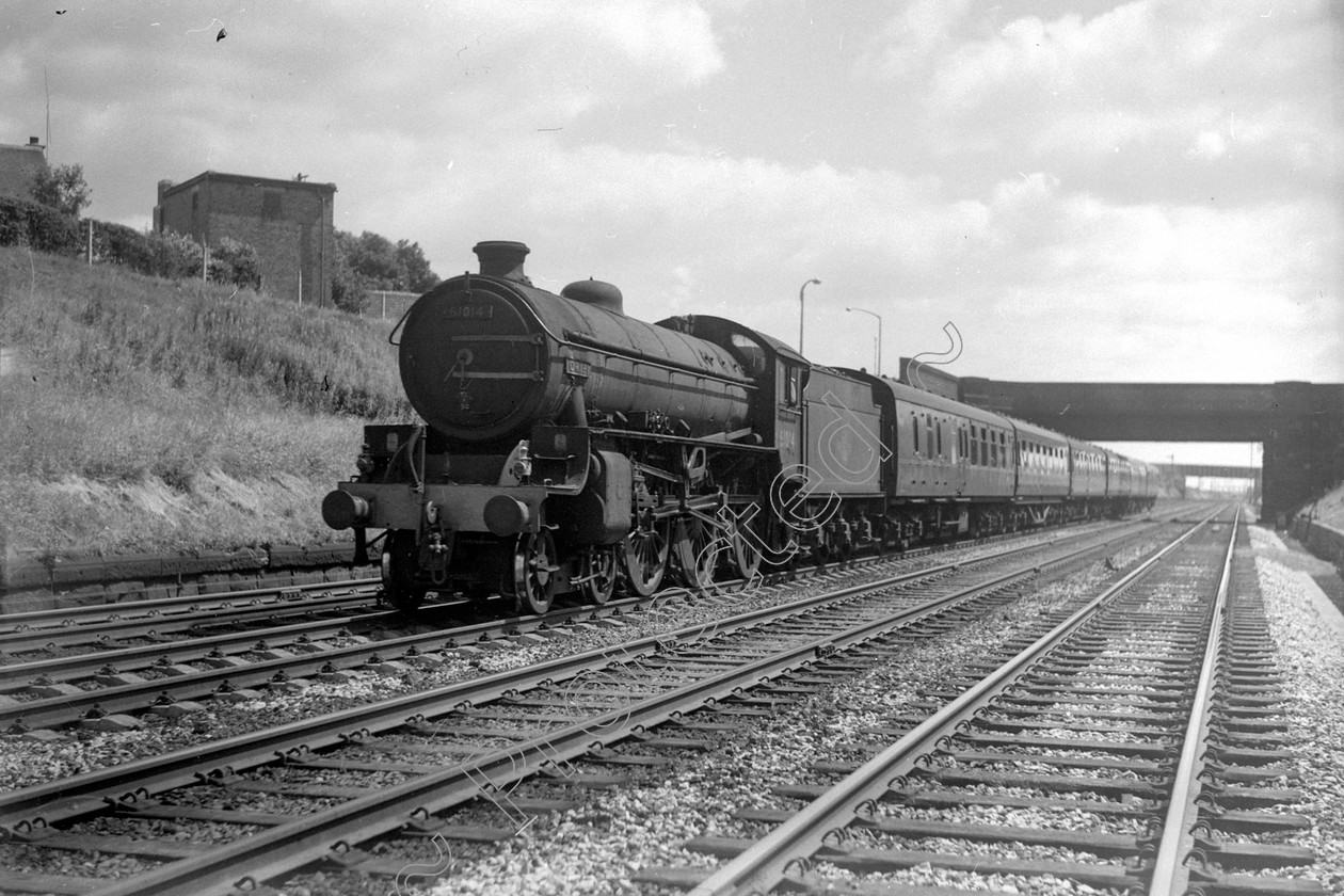 WD2703 
 ENGINE CLASS: L.N.E.R. ENGINE NUMBER: 61014 LOCATION: Leyland DATE: 03 July 1964 COMMENTS: 
 Keywords: 03 July 1964, 61014, Cooperline, L.N.E.R., Leyland, Steam, WD Cooper, locomotives, railway photography, trains