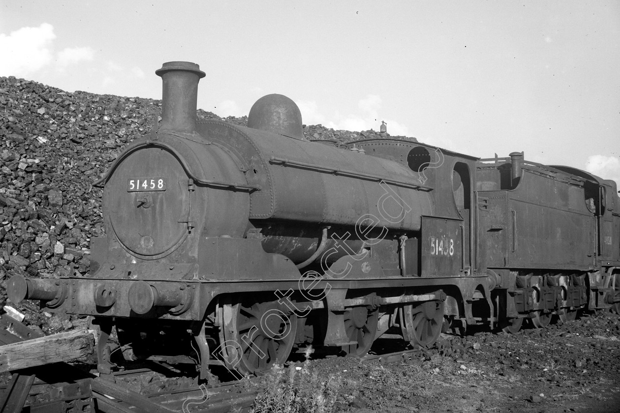 WD0859 
 ENGINE CLASS: Lancashire and Yorkshire ENGINE NUMBER: 51458 LOCATION: Agecroft DATE: COMMENTS: 
 Keywords: 51458, Agecroft, Cooperline, Lancashire and Yorkshire, Steam, WD Cooper, locomotives, railway photography, trains