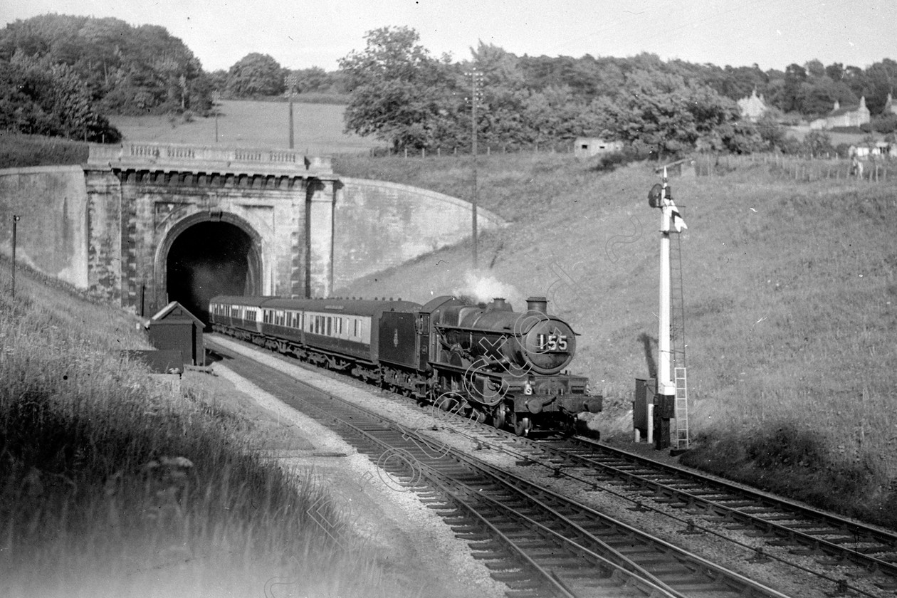 WD2846 
 ENGINE CLASS: GWR ENGINE NUMBER: LOCATION: Box Tunnel DATE: 00.05.1953 COMMENTS: 
 Keywords: 00.05.1953, Box Tunnel, Cooperline, GWR, Steam, WD Cooper, locomotives, railway photography, trains